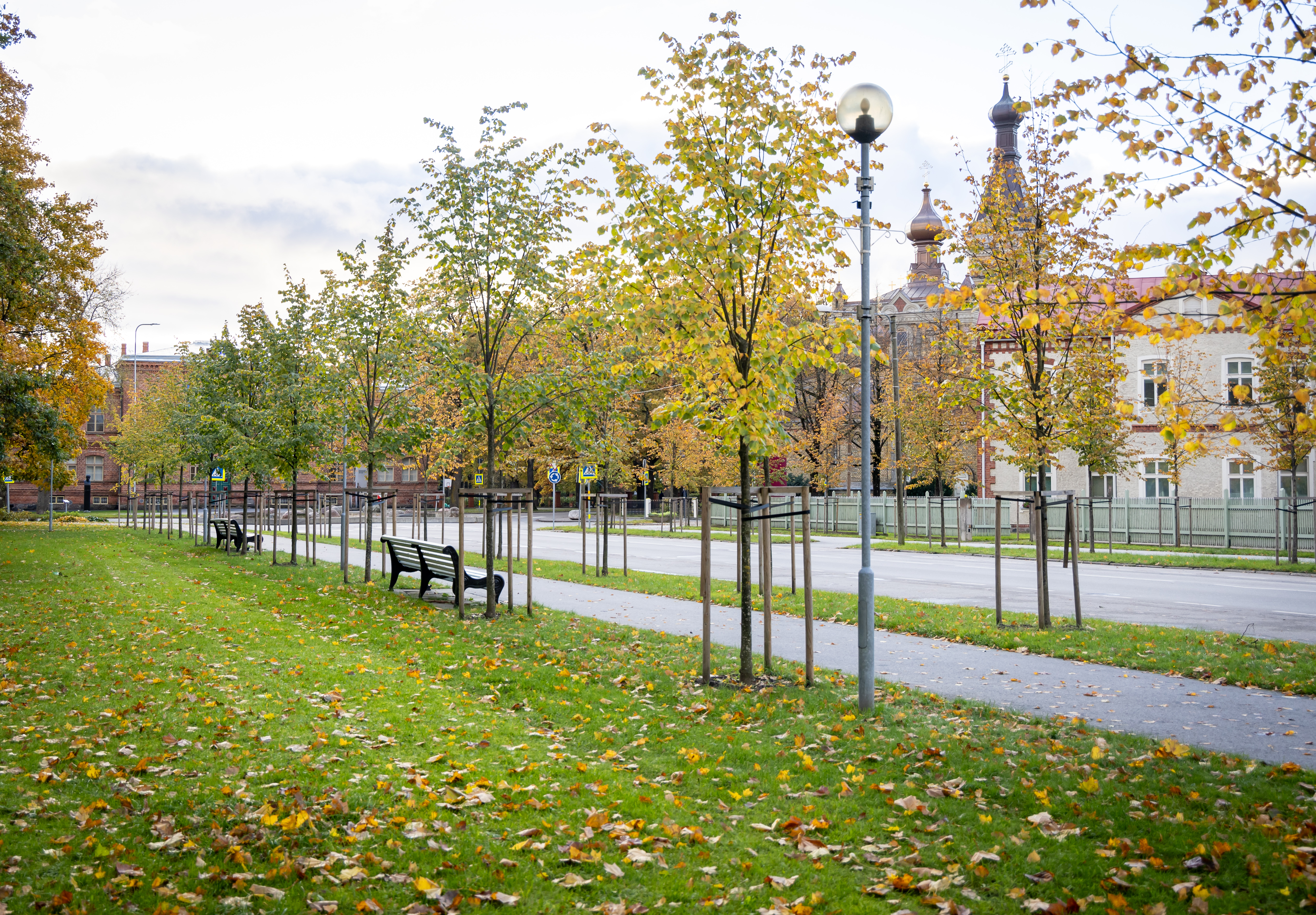 Park Pärnus. Foto Haide Rannakivi