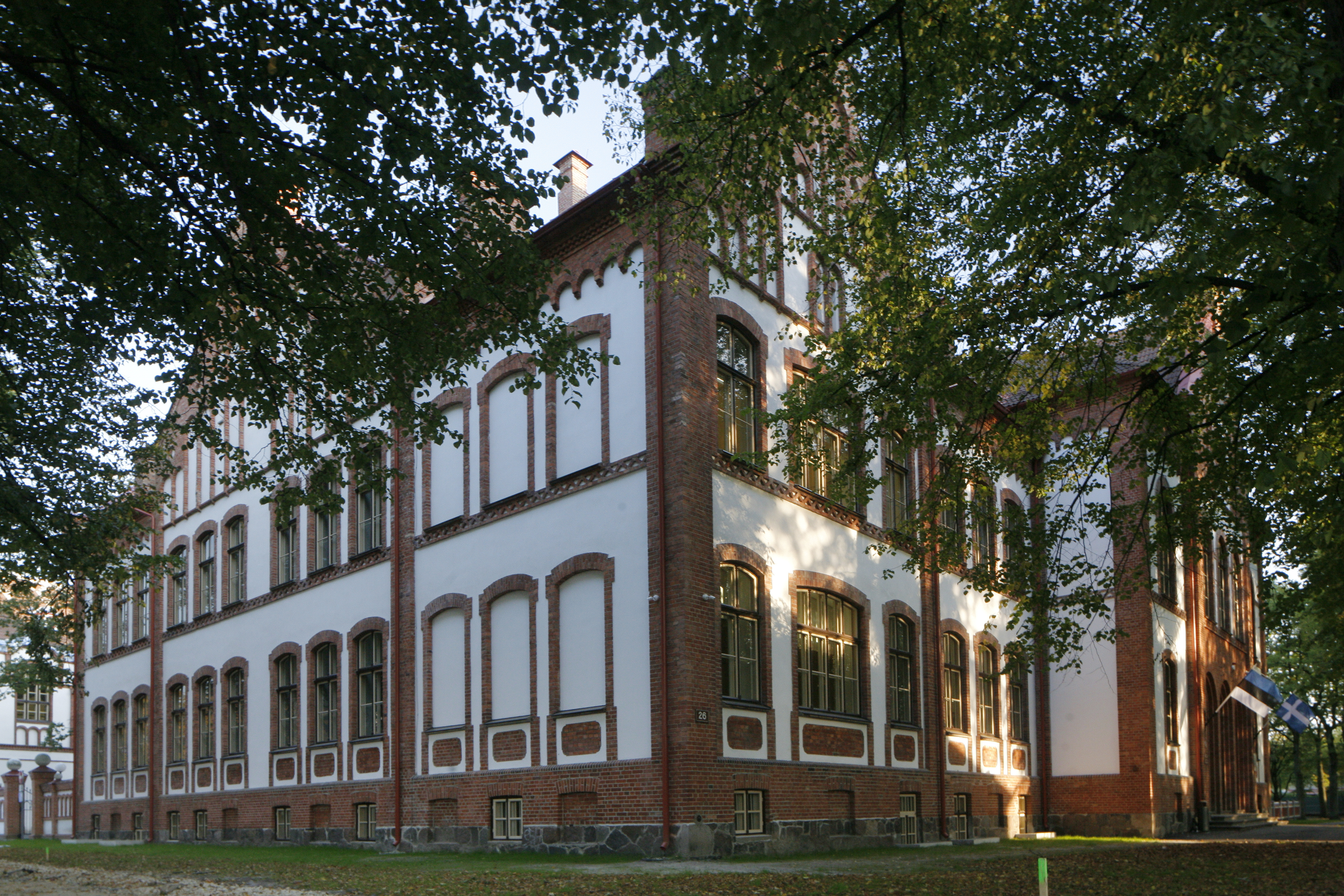 Pärnu Tütarlaste Gümnaasiumi hoone. Foto Martin Siplane